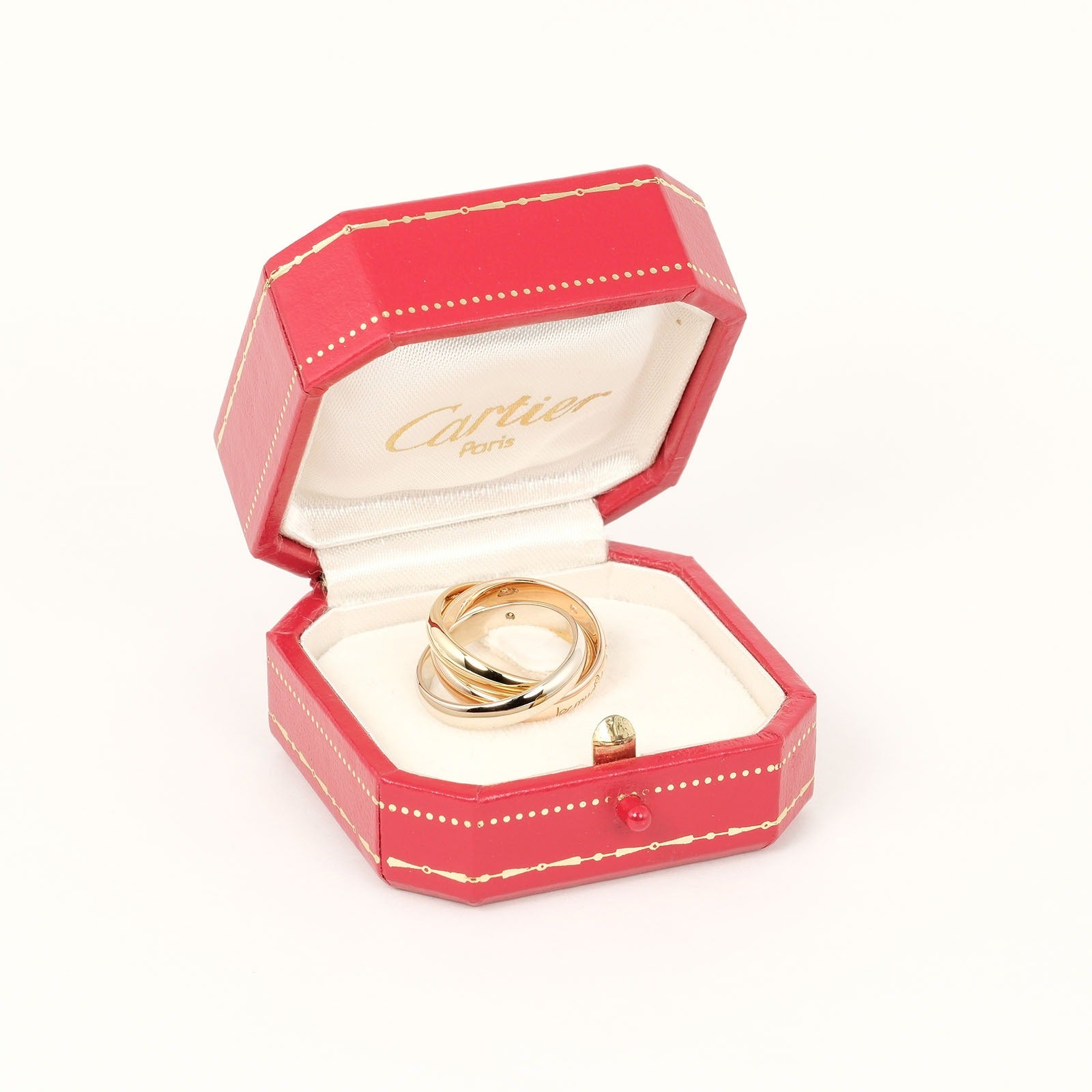 CARTIER】カルティエ トリニティ 7.5号 リング・指輪 3P ダイヤモンド