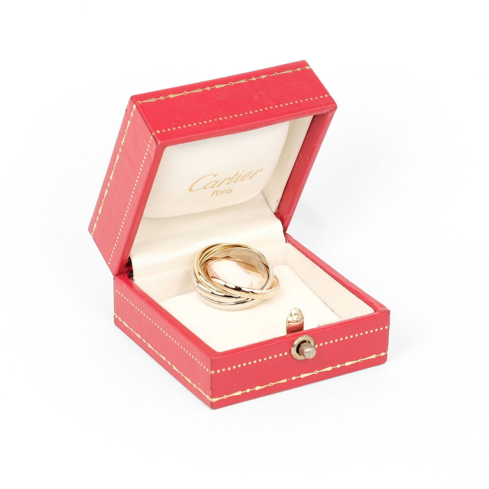 Cartier] Cartier Trinity 5 Row 11 Ring / Ring K18 Gold x YG PG WG