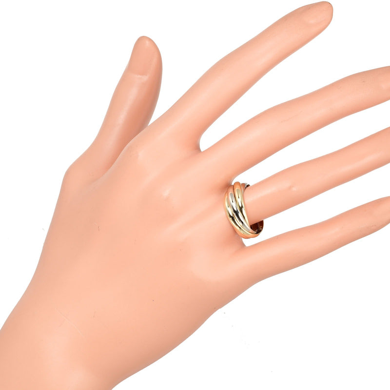 Cartier] Cartier Trinity 5 Row 11 Ring / Ring K18 Gold x YG PG WG