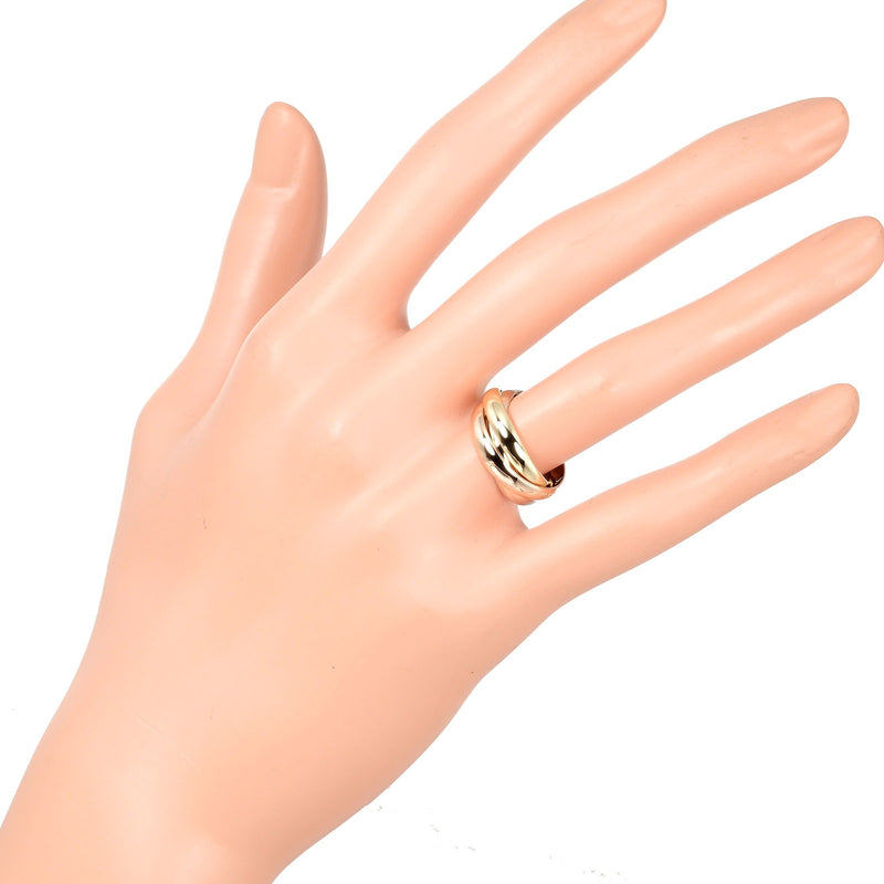 [Cartier] Cartier 
 Trinity No. 9 Ring / Ring 
 K18 Gold x YG PG WG Approximately 6.77G TRINITY Ladies A Rank