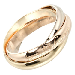 [Cartier] Cartier 
 Trinity No. 16 Ring / Ring 
 K18 Gold x YG PG WG Approximately 8.72G Trinity Ladies A Rank