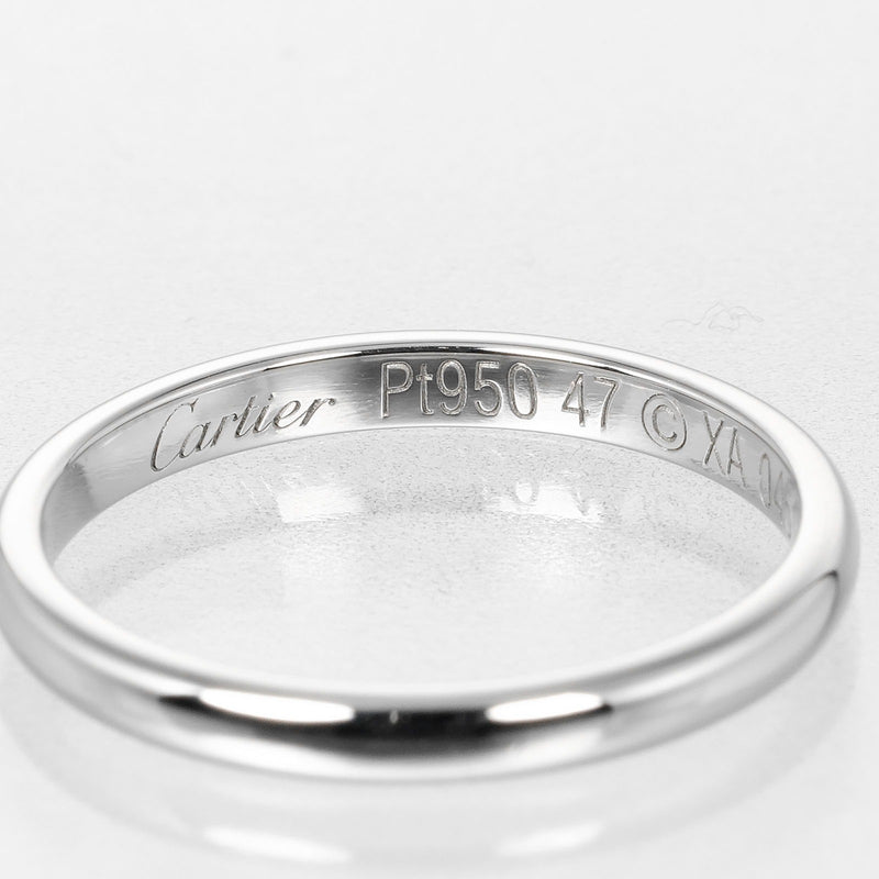 [Cartier] Cartier 
 1895 wedding 7 ring / ring 
 PT950 Platinum about 2.33g 1895 Wedding Ladies A Rank