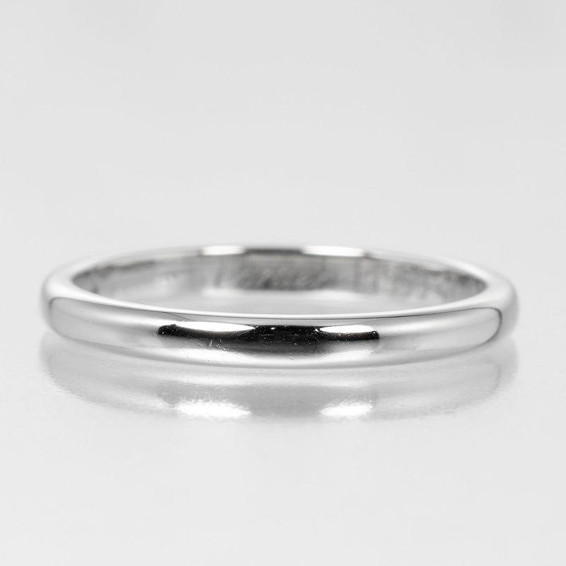 [Cartier] Cartier 
 1895 boda 7 anillo / anillo 
 PT950 Platinum alrededor de 2.33G 1895 Ladies de bodas un rango