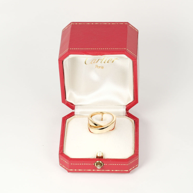 [Cartier] Cartier 
 París No. 12 Anillo / anillo 
 K18 Oro amarillo aproximadamente 16.36g Damas de París un rango