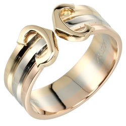[Cartier] Cartier 
 2C 9 Ring / Ring 
 Three Color K18 Gold x YG PG WG about 4.33G 2C Ladies A Rank