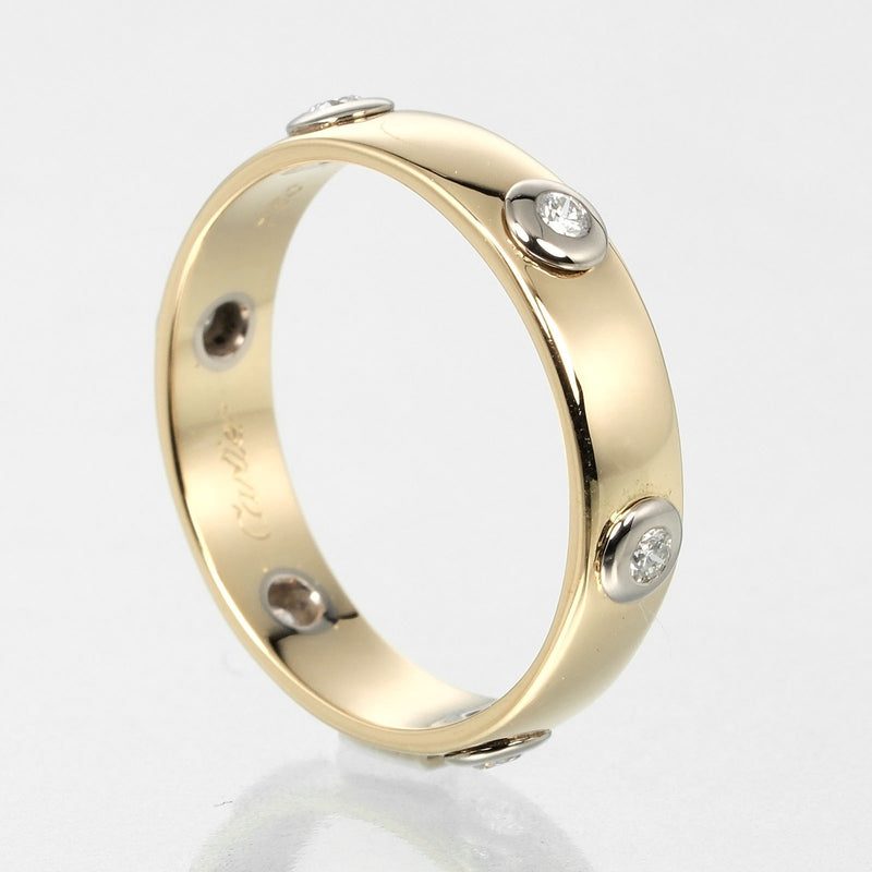 【CARTIER】カルティエ
 ステラ 8.5号 リング・指輪
 K18イエローゴールド×ダイヤモンド 約3.05g Stella レディースAランク