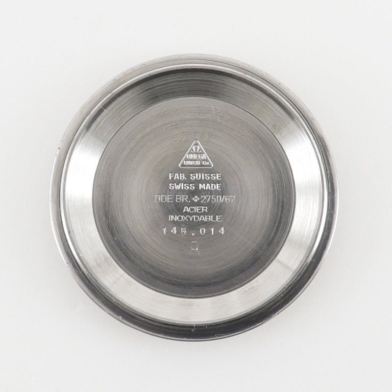 [Omega] Omega Speedmaster Watch Mark 2 Cal.861 145.014 en acier inoxydable Chronograph Black Dial Speedmaster Men's B-Rank