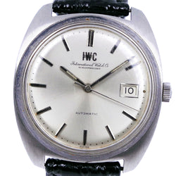 【IWC】インターナショナルウォッチカンパニー
 オールドインター 腕時計
 cal.8541B R819AD ステンレススチール シルバー 自動巻き シルバー文字盤 Old Inter メンズB-ランク