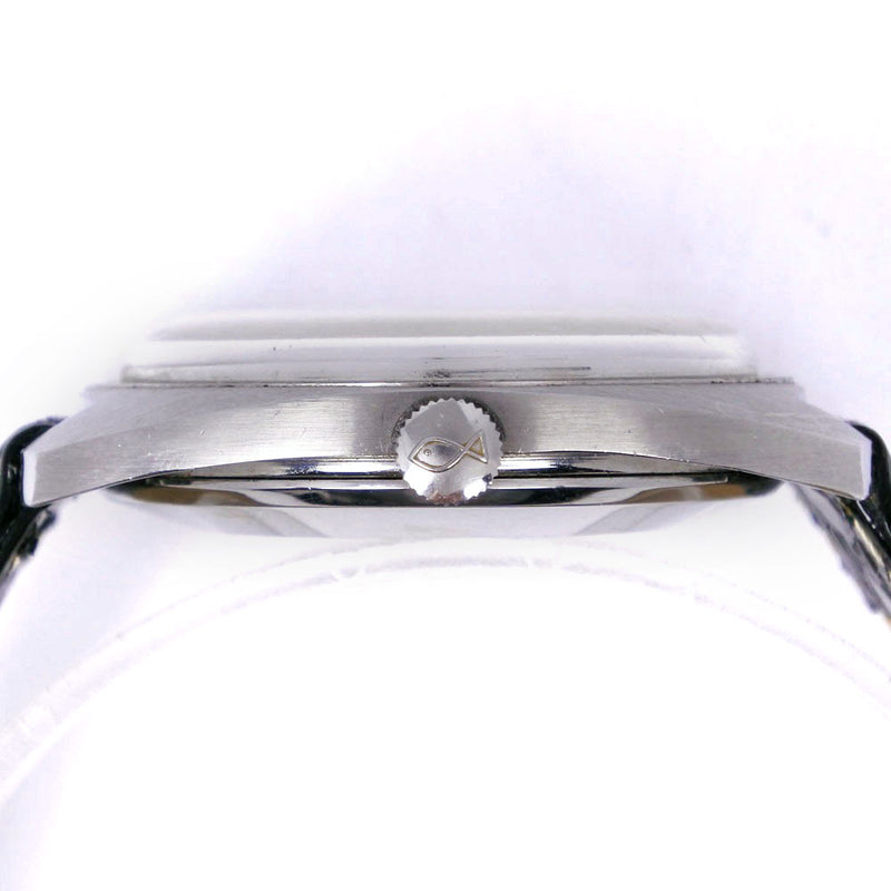 [IWC] Compañía de relojes internacionales 
 Reloj de intercambio antiguo 
 Cal.8541b R819AD Acero inoxidable Silver Silver Dial Old Inter Men's B-Rank