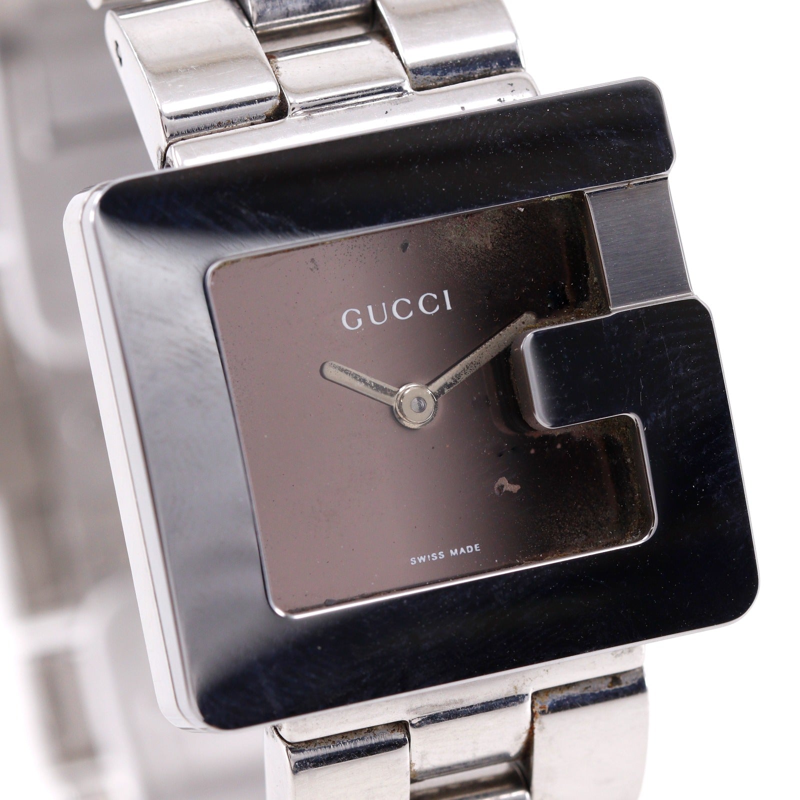 GUCCI】グッチ Gスクエア 腕時計 3600J クオーツ – NISHIKINO VINTAGE