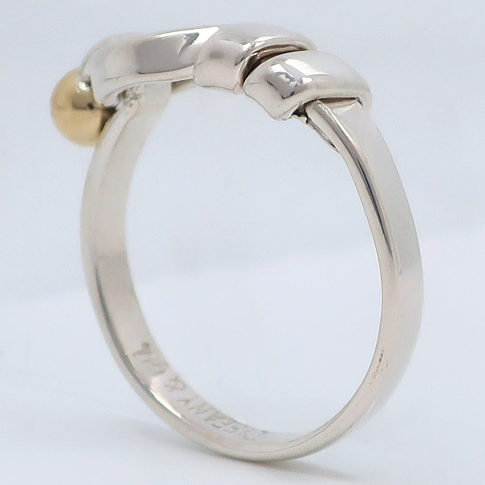 TIFFANY&Co.】ティファニー フック＆アイ リング・指輪 12.5号