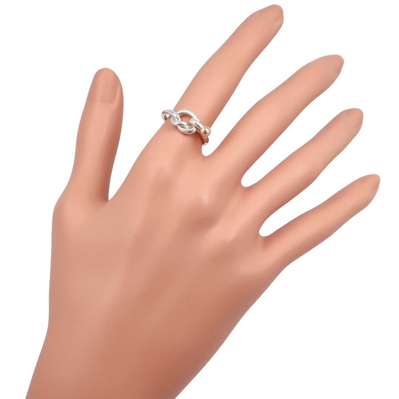 ティファニー TIFFANY&Co. ラブノットリング シルバー925/750 11号