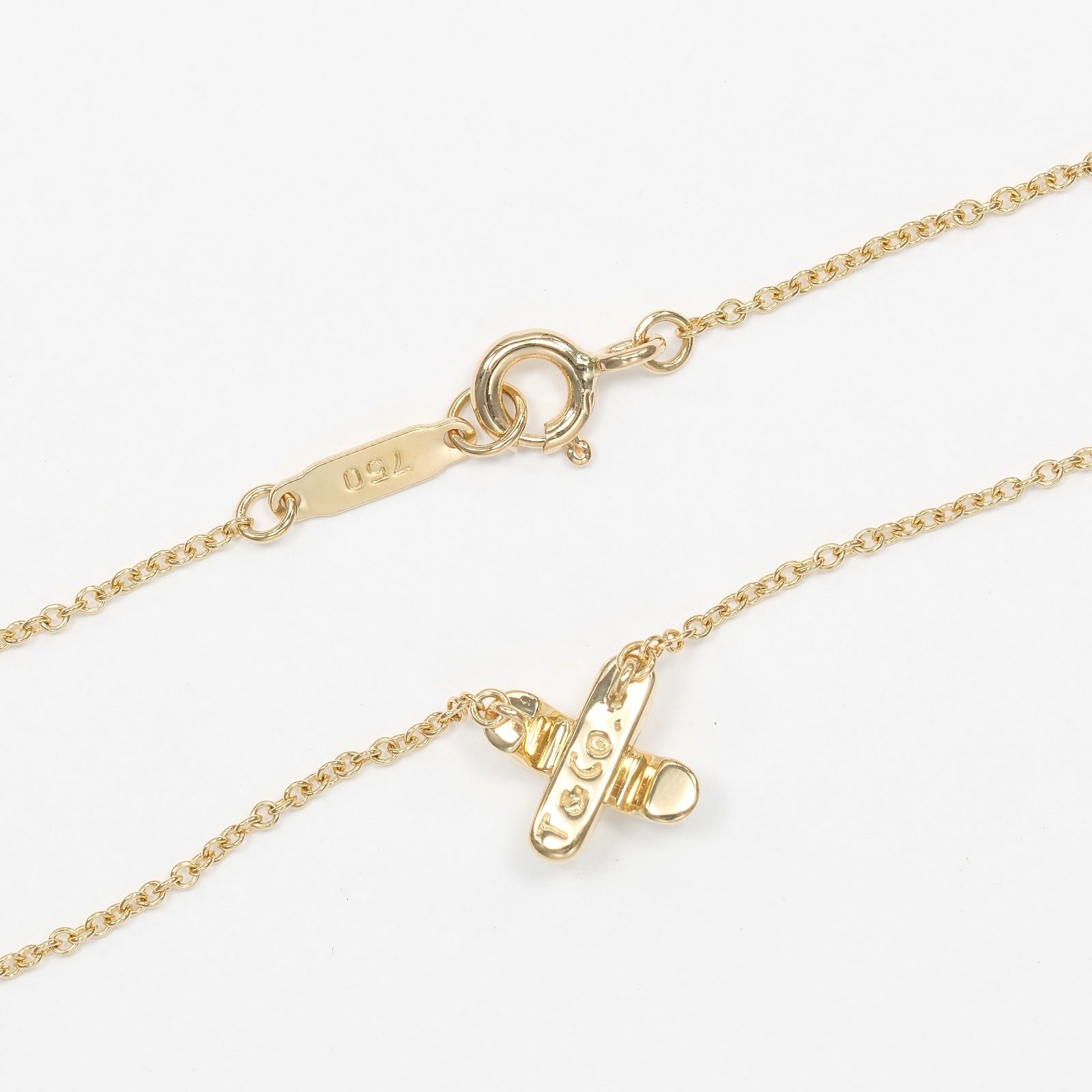 TIFFANY&Co.】ティファニー クロスステッチ ネックレス – NISHIKINO