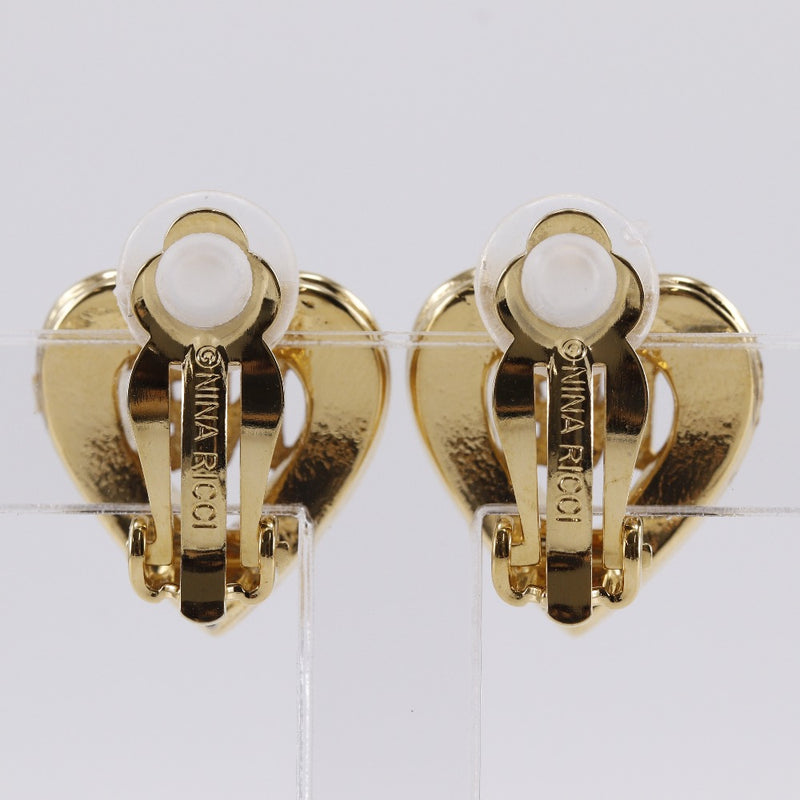 NINA RICCI】ニナリッチ ハートロゴ イヤリング – NISHIKINO