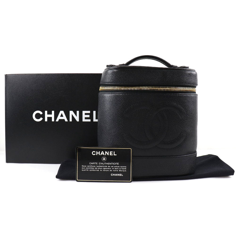 CHANEL】シャネル バニティ ハンドバッグ ココマーク ヴィンテージ