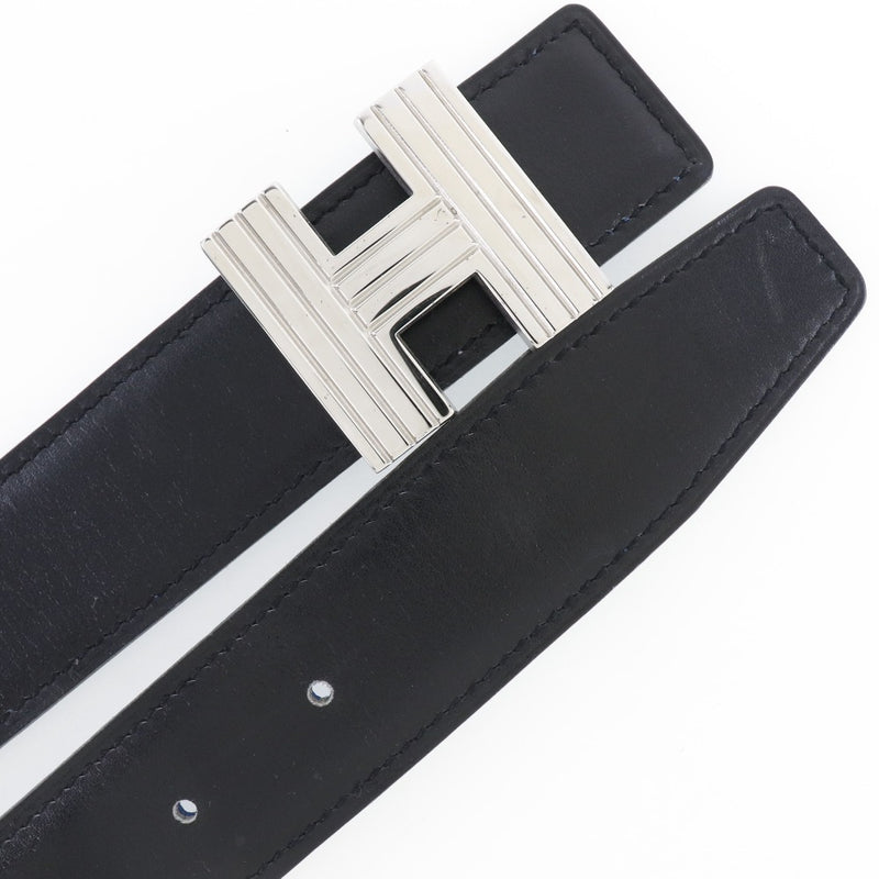 [HERMES] Hermes 
 H belt 65 belt 
 Constance Reversible Vo Epson x Box Carf Black/Blue □ B engraved H Belt 65 Ladies