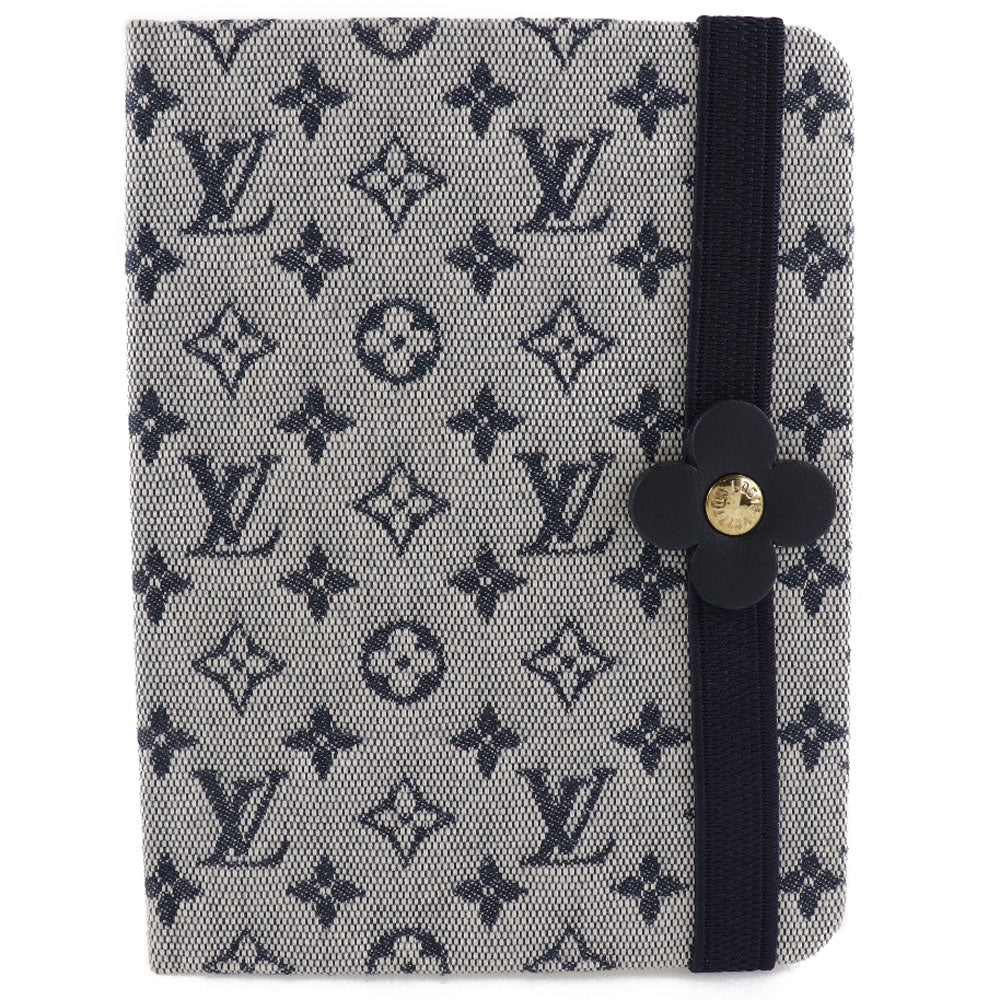 LOUIS VUITTON】ルイ・ヴィトン メモ帳 手帳 カルネMM モノグラムミニキャンバス グレー RR1012刻印 Notepad –  KYOTO NISHIKINO