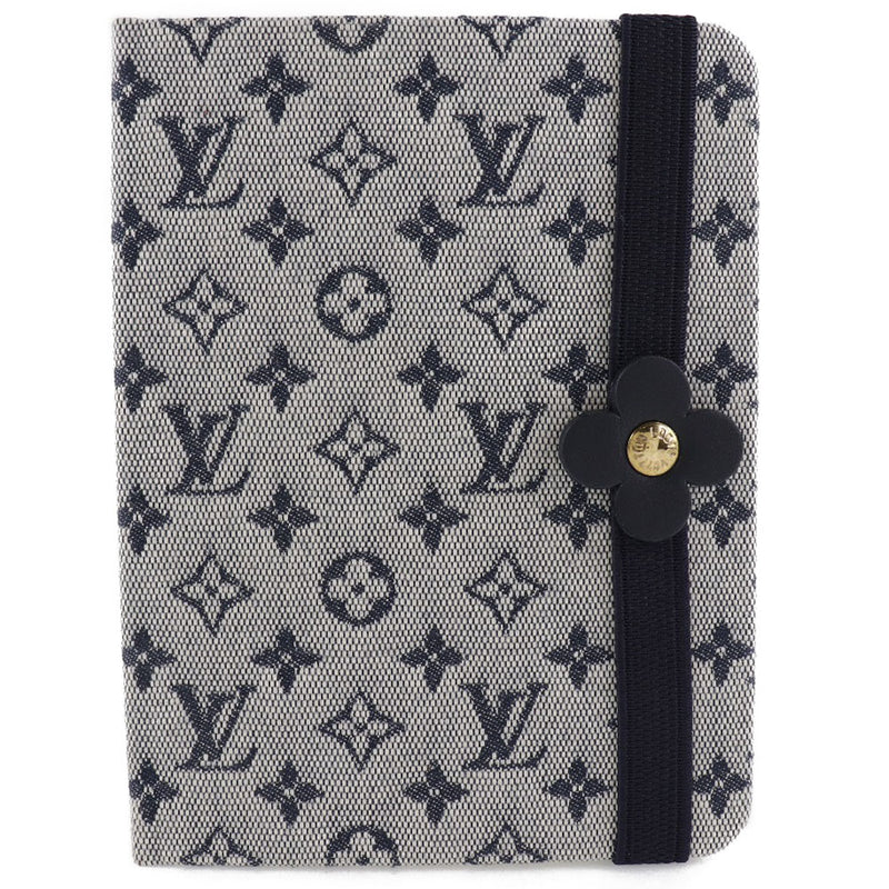 [Louis Vuitton]路易威登 
 记事本笔记本 
 Carnet MM会标迷你帆布灰色RR1012刻有记事本a+等级