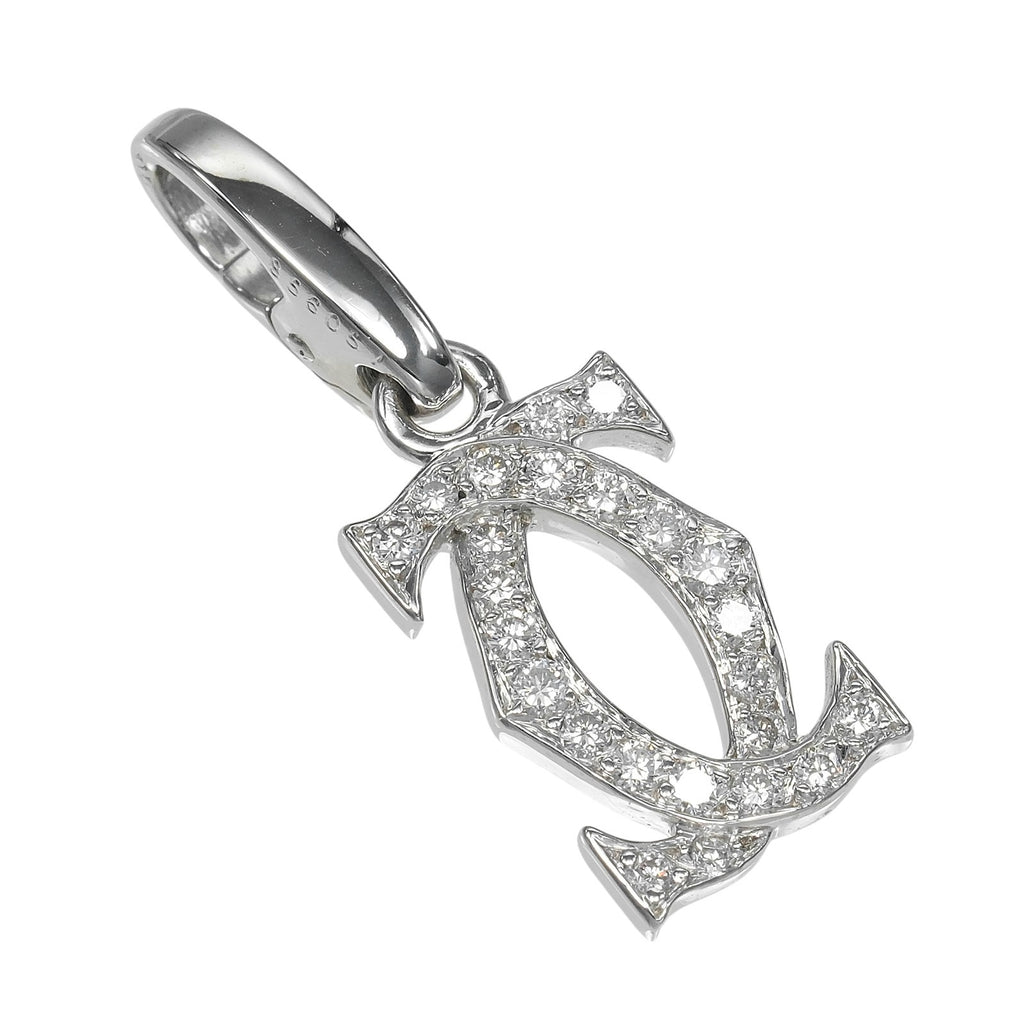 CARTIER】カルティエ 2C チャーム ペンダントトップ – NISHIKINO