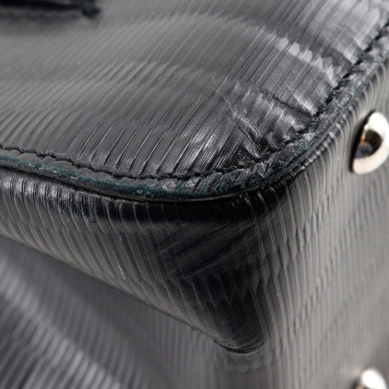 [Salvatore Ferragamo] Salvatore Ferragamo Gancini 숄더백, 엠보싱 가죽, 검은 색, 숄더백, A5 지퍼, 간치, 여성용