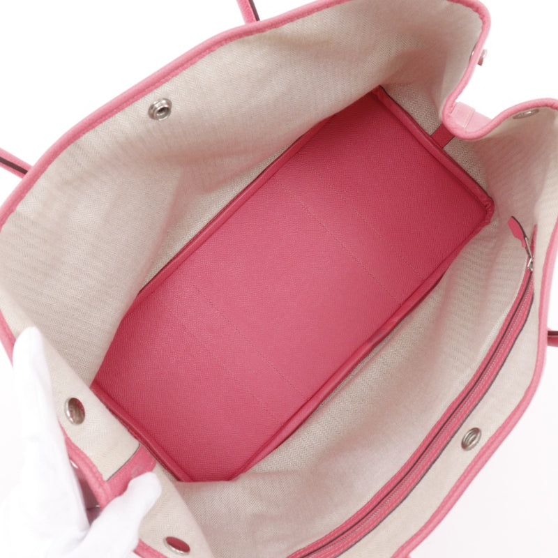 [HERMES] Fiesta en el jardín de Hermes PM Bolsa de tela