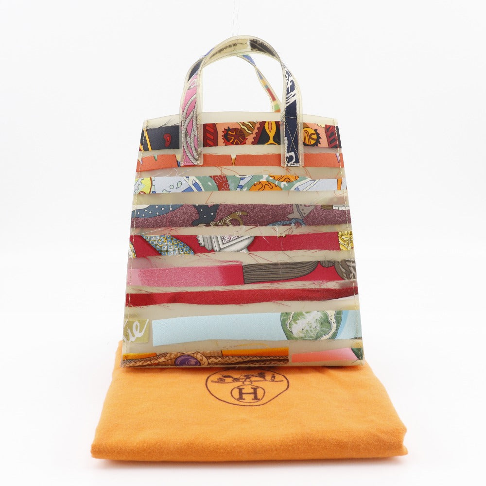 HERMES] Hermes Louvre Museum exclusive handbag Tote Bag Rubber x