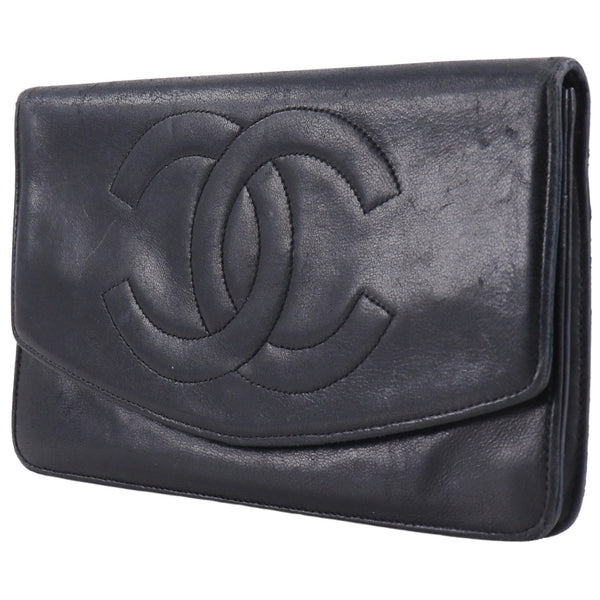 [CANAL] Chanel COCO Mark billetera larga
