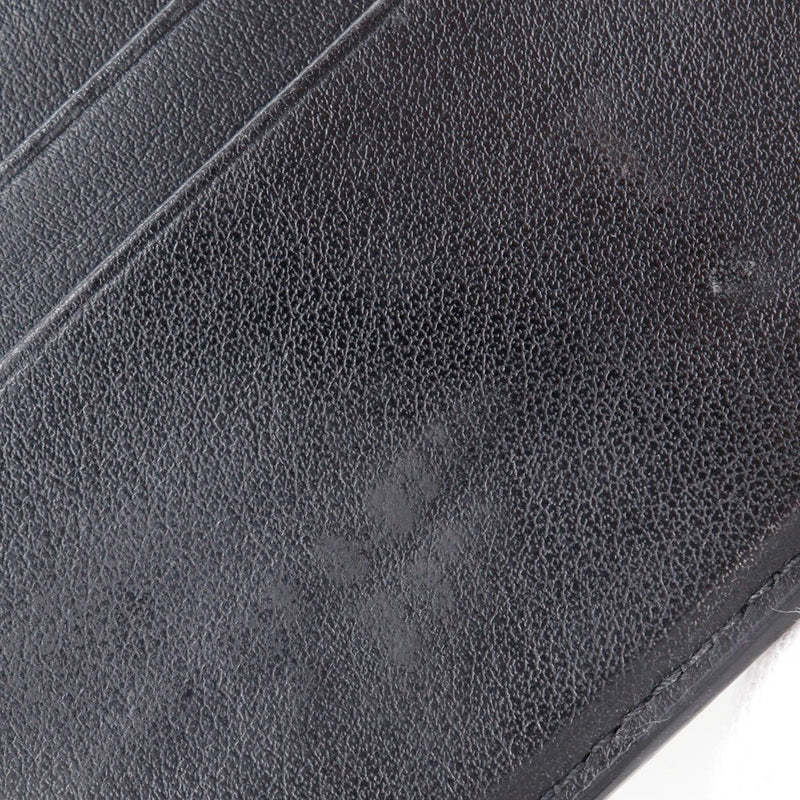 [Celine] Celine Correa Media Store Billet Bifold Barretera Black Snap Button Store Willet Women's