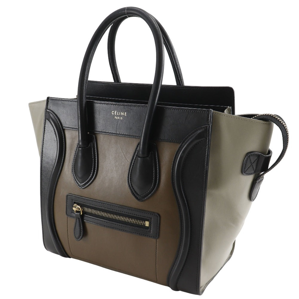 CELINE】セリーヌ ラゲージ マイクロショッパー ハンドバッグ