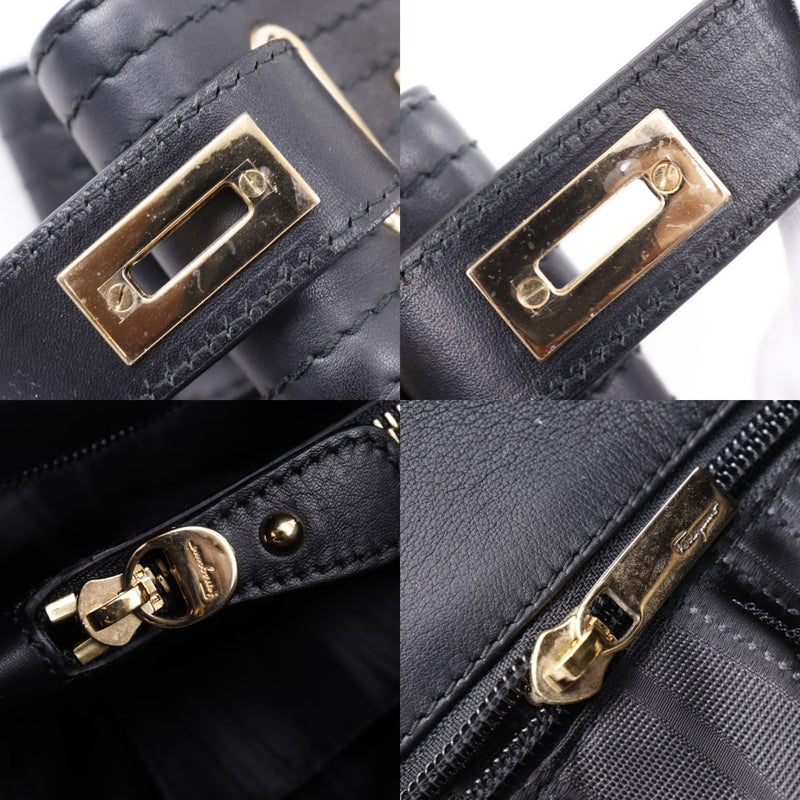 [Salvatore Ferragamo] Salvatore Ferragamo Gancini Tote Bag 
 AB-21C464