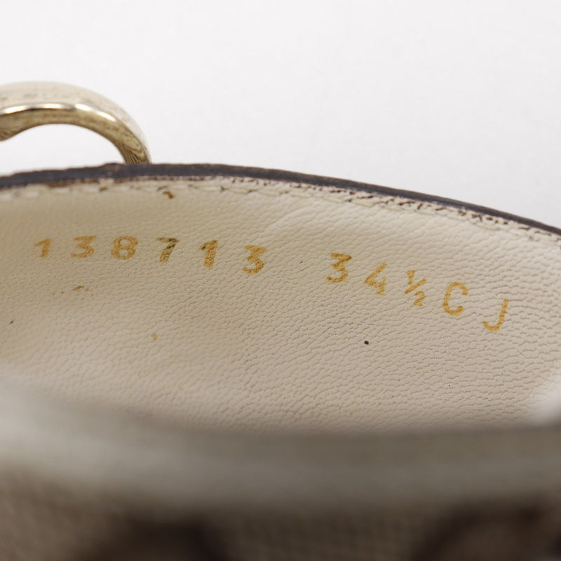 [GUCCI] Gucci Bamboo Bit Mule 138713 GG Toile BAMBO BAMBOO