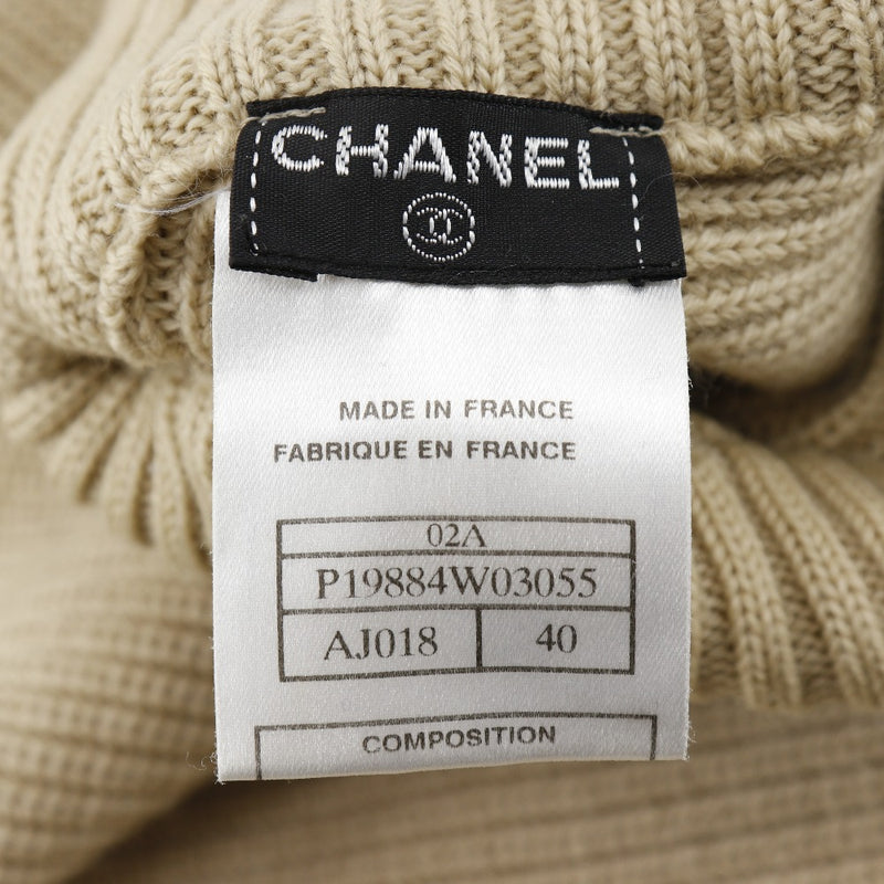 【CHANEL】シャネル ハイネックセーター ニット P19884W03055 02A