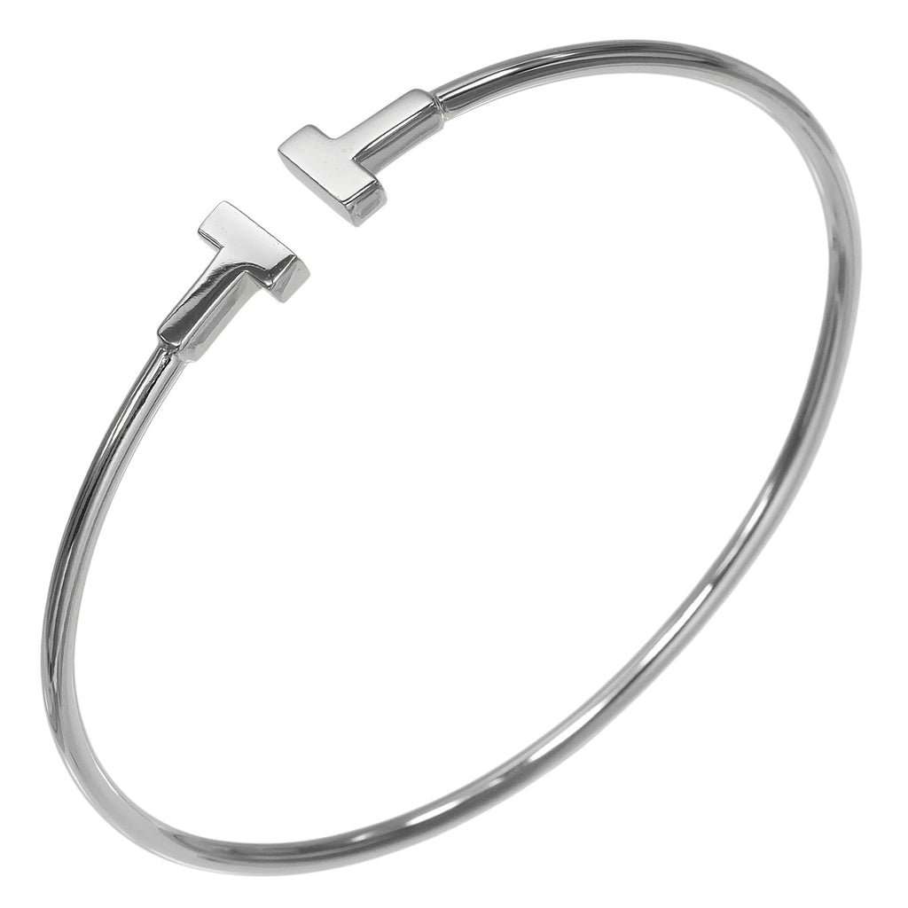 TIFFANY&Co.】ティファニー Tワイヤー ナロー ブレスレット