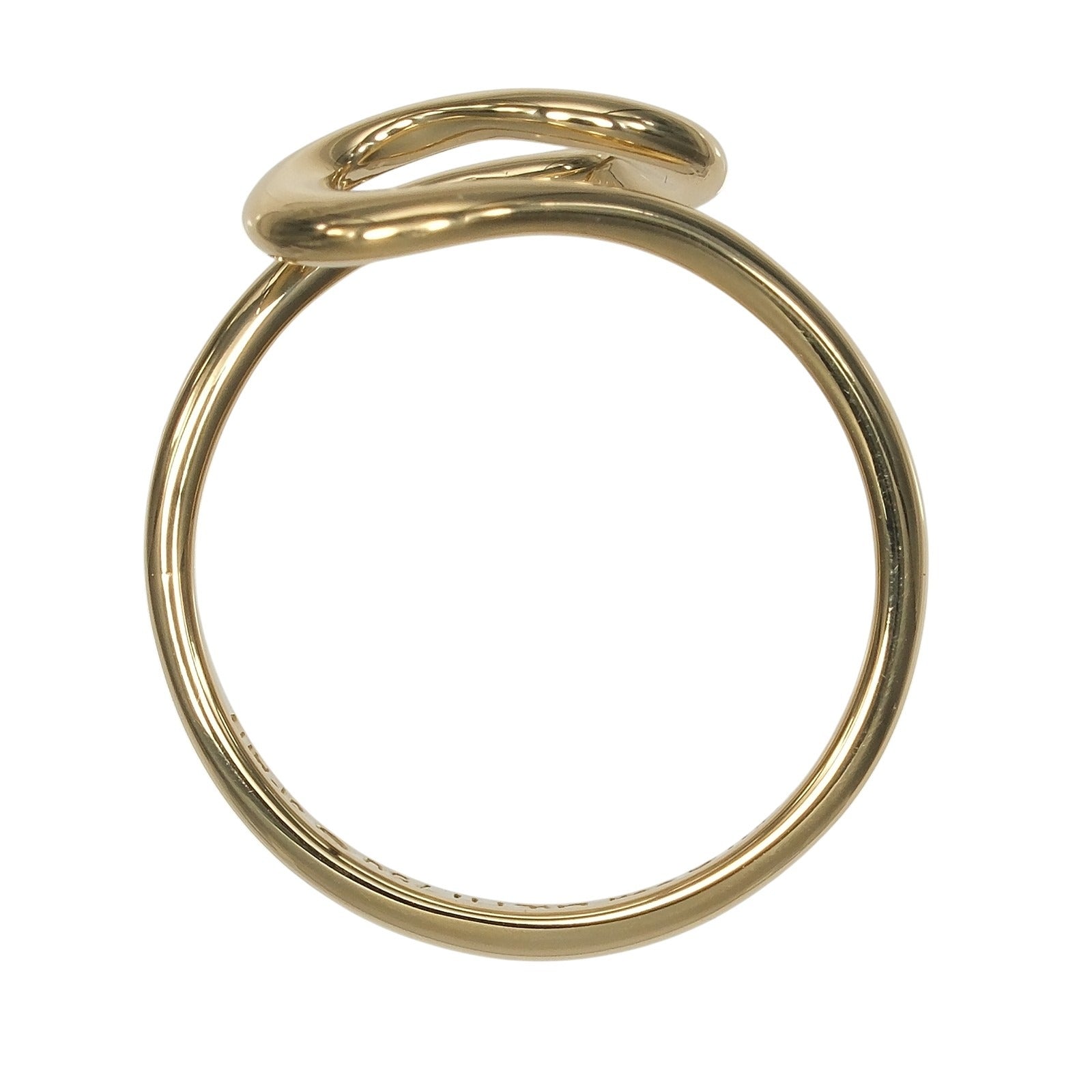 TIFFANY&Co.】ティファニー オープンウェーブ リング・指輪 9号 