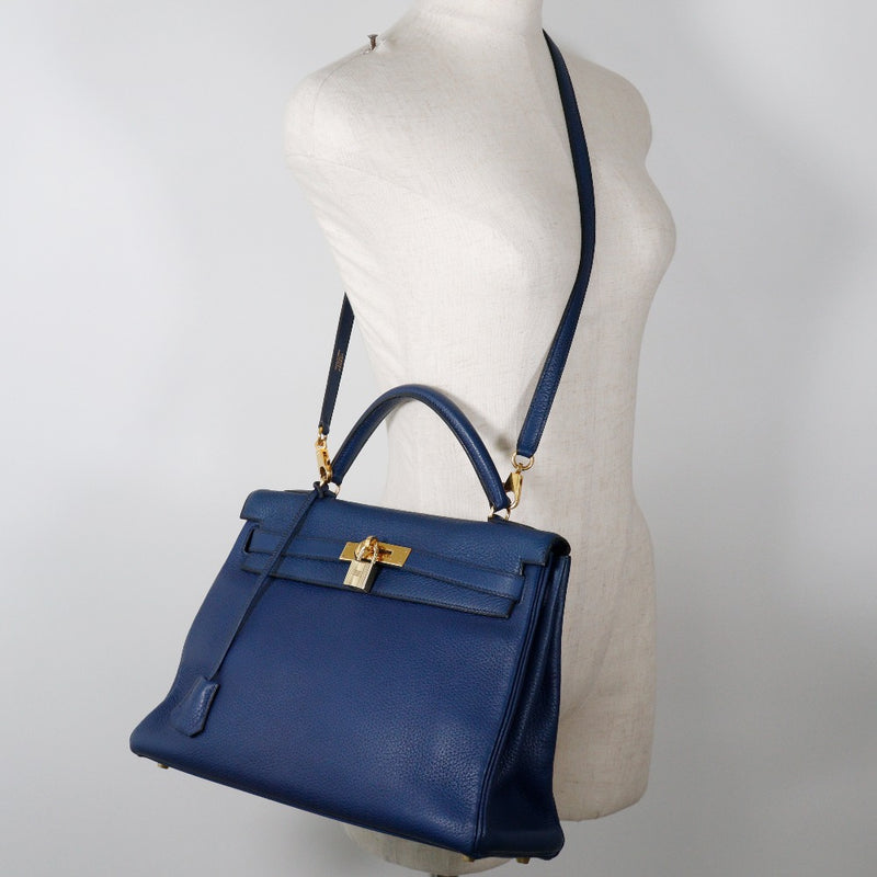 [HERMES] Hermes 
 Kelly 32 Handbag 
 Inner sewing tryonon lemance 〇Y stamped shoulder handbag 2WAY A5 belt bracket Kelly 32 Ladies