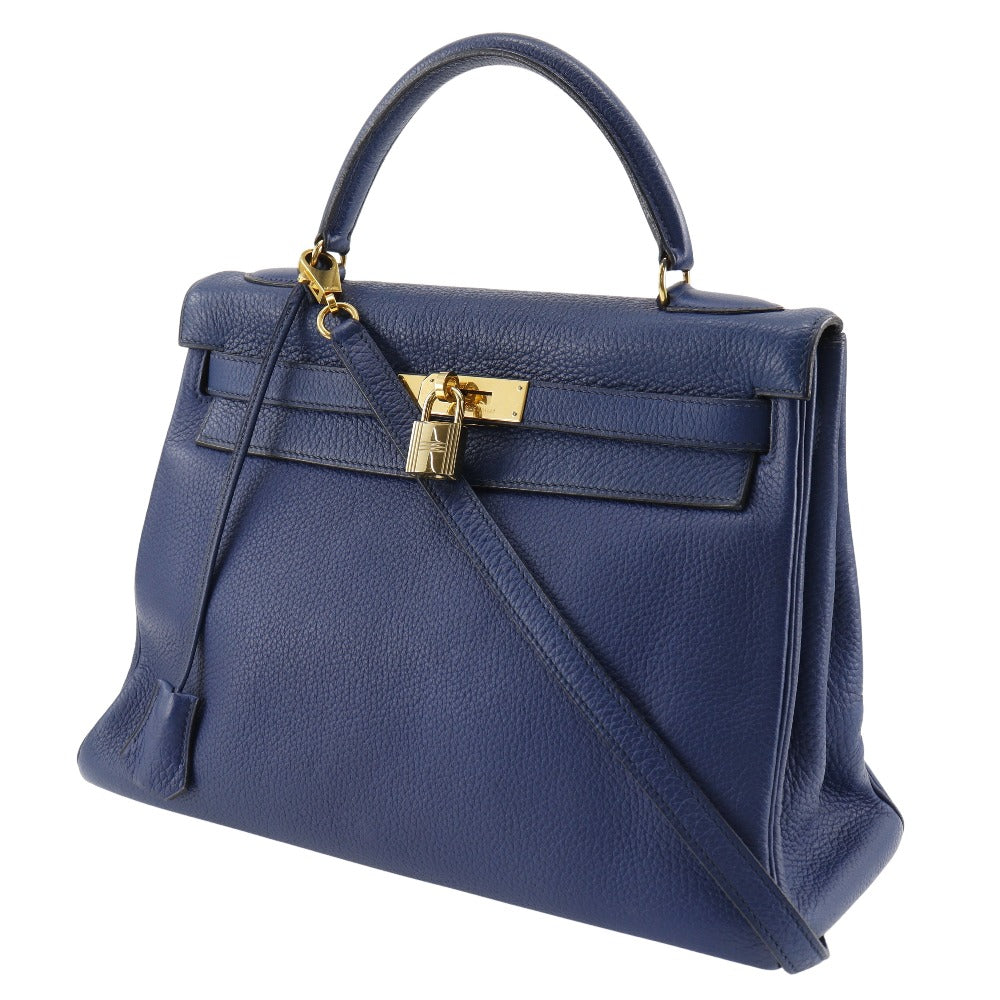 HERMES】エルメス ケリー32 ハンドバッグ 内縫い トリヨンクレマンス