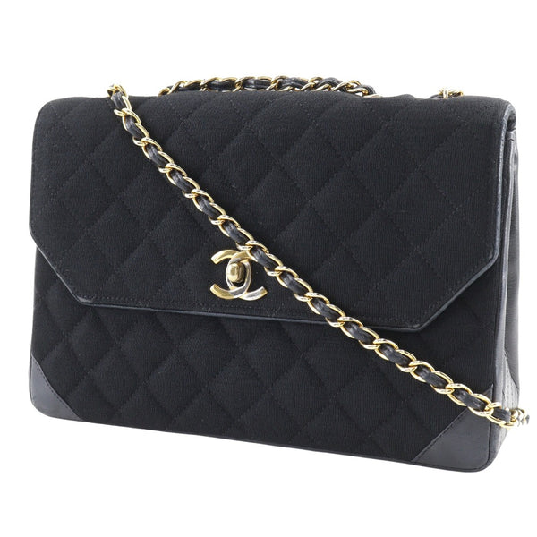 [CHANEL] Chanel 
 Chain shoulder shoulder bag 
 Canvas shoulder handbag 2WAY A5 turn lock CHAINSHOULDER Ladies B-Rank