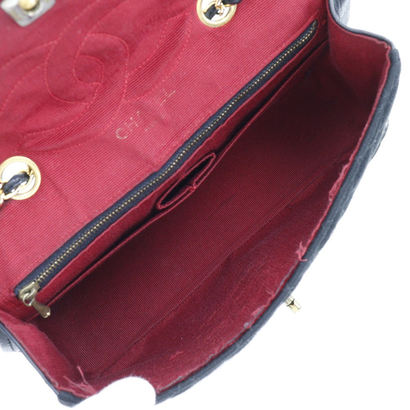 [CHANEL] Chanel 
 Chain shoulder shoulder bag 
 Canvas shoulder handbag 2WAY A5 turn lock CHAINSHOULDER Ladies B-Rank