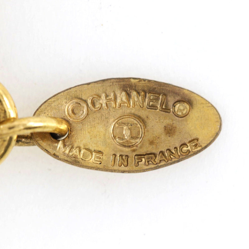 [Chanel] Chanel 
 Cadena de llaves de cocomark 
 Chapado de oro Coco Mark Damas A-Rank