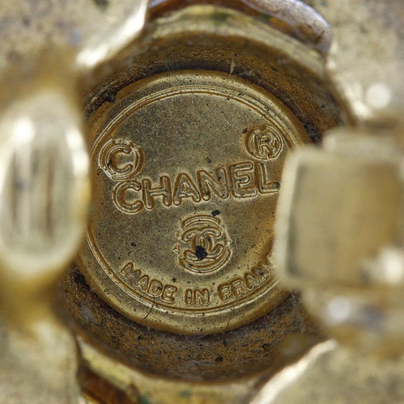 [Chanel] Chanel 
 Arete 
 Revestimiento de oro de unas 30.2g damas