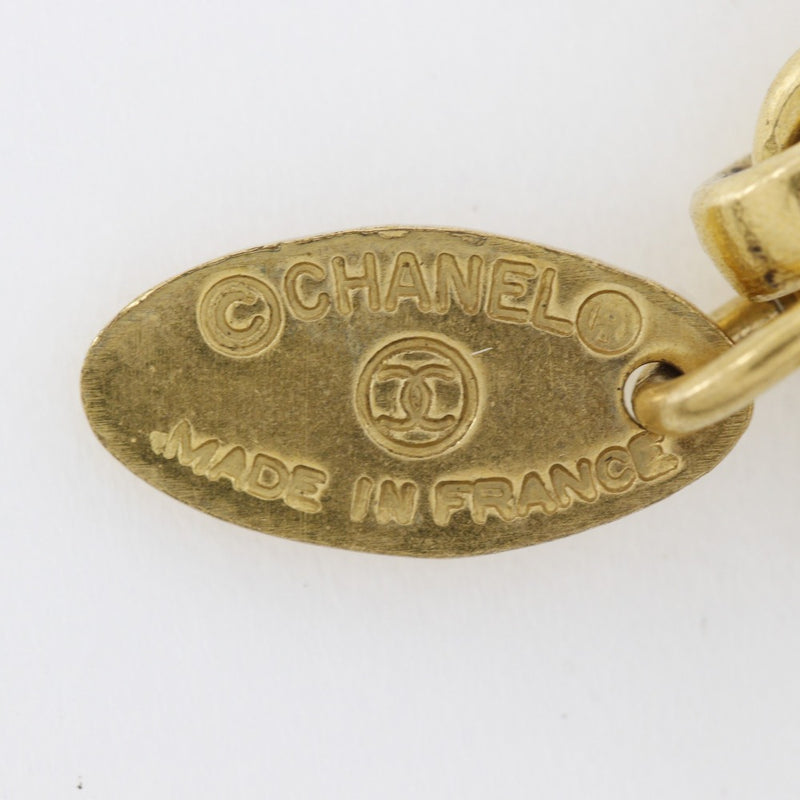 【CHANEL】シャネル
 チェーン ネックレス
 金メッキ 約103.4g Chain レディースA-ランク