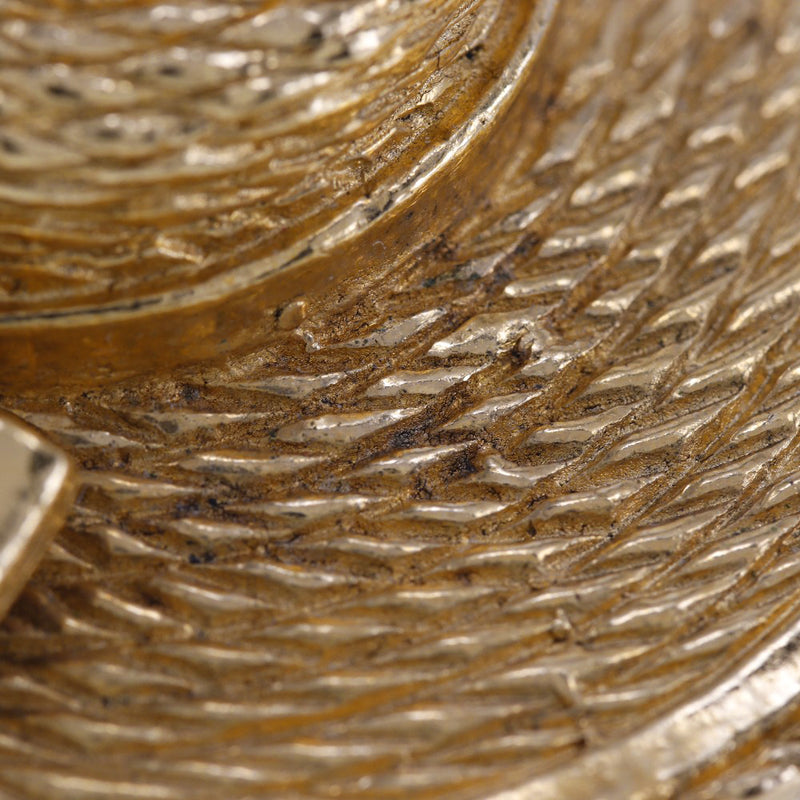 [Chanel] Chanel 
 Broche de sombrero de paja 
 Revestimiento de oro alrededor de 36.0 g de sombrero de paja Damas A-Rank