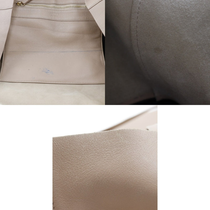 [Celine] Celine 
 Horizontal Cava Tote Bag 
 Calf handbag A4 Open HORIZONTALKAVA Unisex