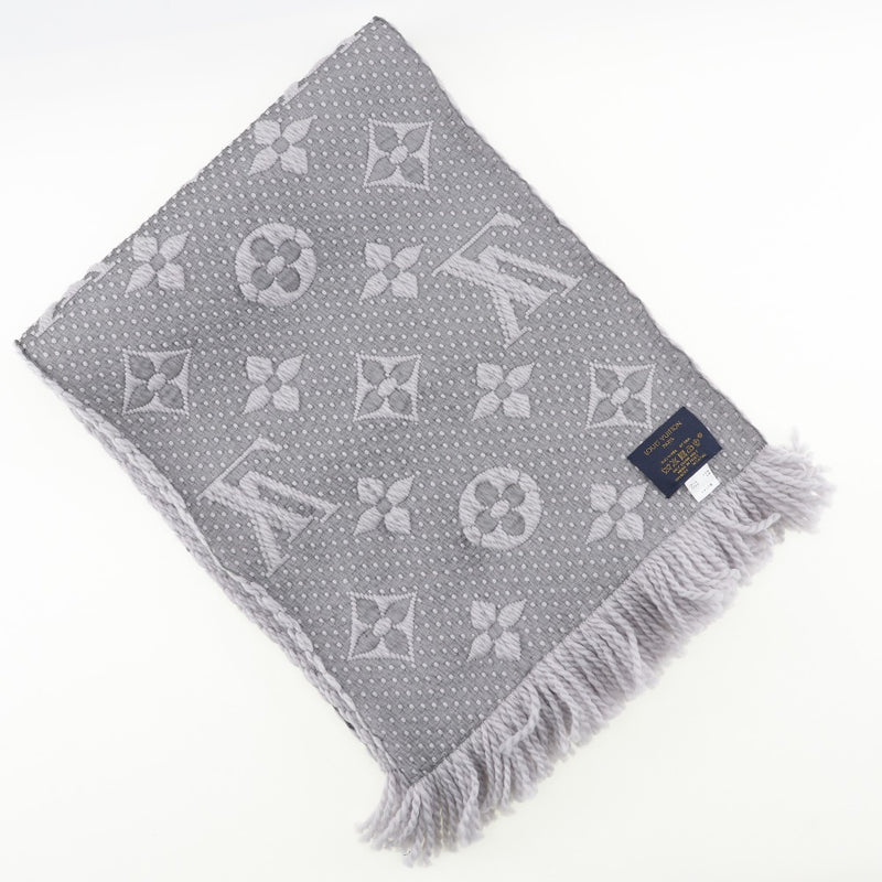 [Louis Vuitton] Louis Vuitton 
 Logotipo de Escharp Muffler de manía 
 Logotipo Escalp de lana Mania Unisex A+Rank