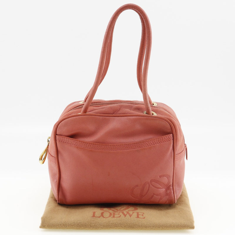 [LOEWE] Loewe 
 Anagram handbag 
 Calf handbag fastener anagram ladies