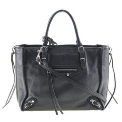 [BALENCIAGA] Balenciaga 
 Classic City Handbag 
 305572 ・ 1000 ・ I calf diagonal hanging handbag 2WAY magnet type Classic city ladies
