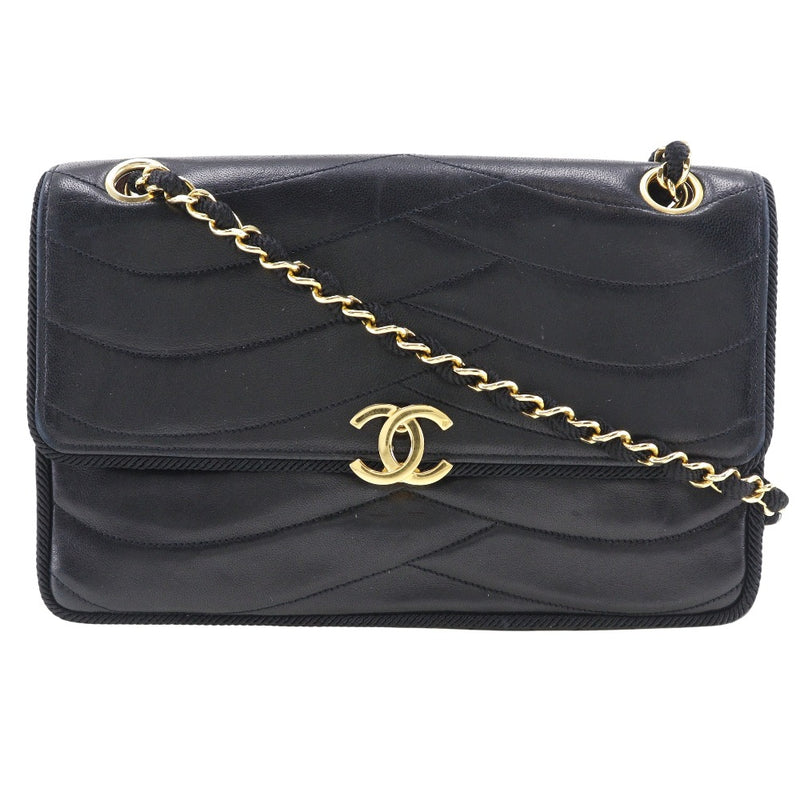 [Chanel] Chanel 
 Bolso de hombro de cadena 
 Lambskin House A5 Flap Chain Shoulder Damas