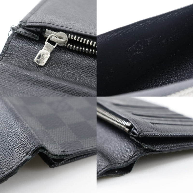 [Louis Vuitton] Louis Vuitton 
 long wallet 
 N62665 Dami Graphit Canvas SP0029 Engraved Open Men's