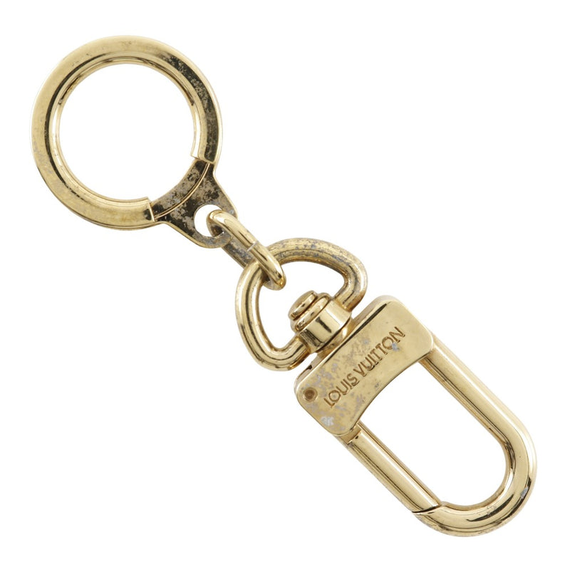 [Louis Vuitton] Louis Vuitton Anokle Keychain Gold plaqué anokle Unisex