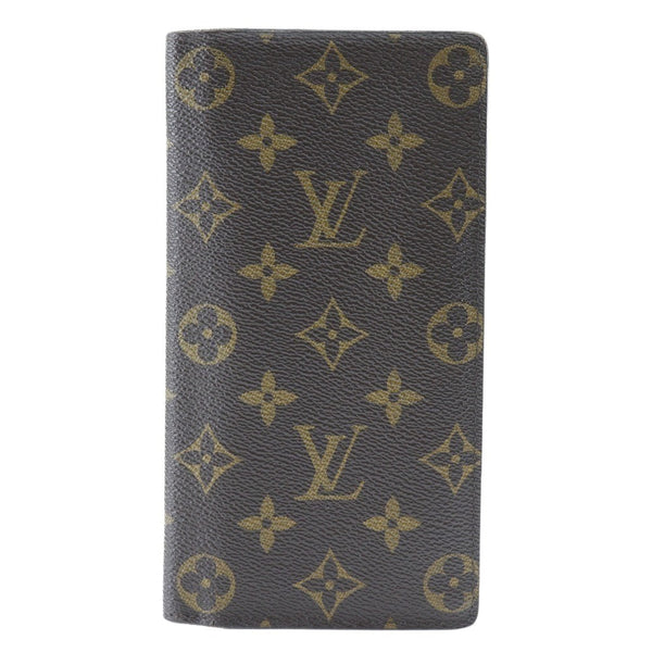 [Louis Vuitton] Louis Vuitton 
 Brother old wallet 
 Monogram Canvas TA0135 Engraving Open Old Brothers Men's